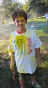 This is one of my friends after the Funrun. It was great!